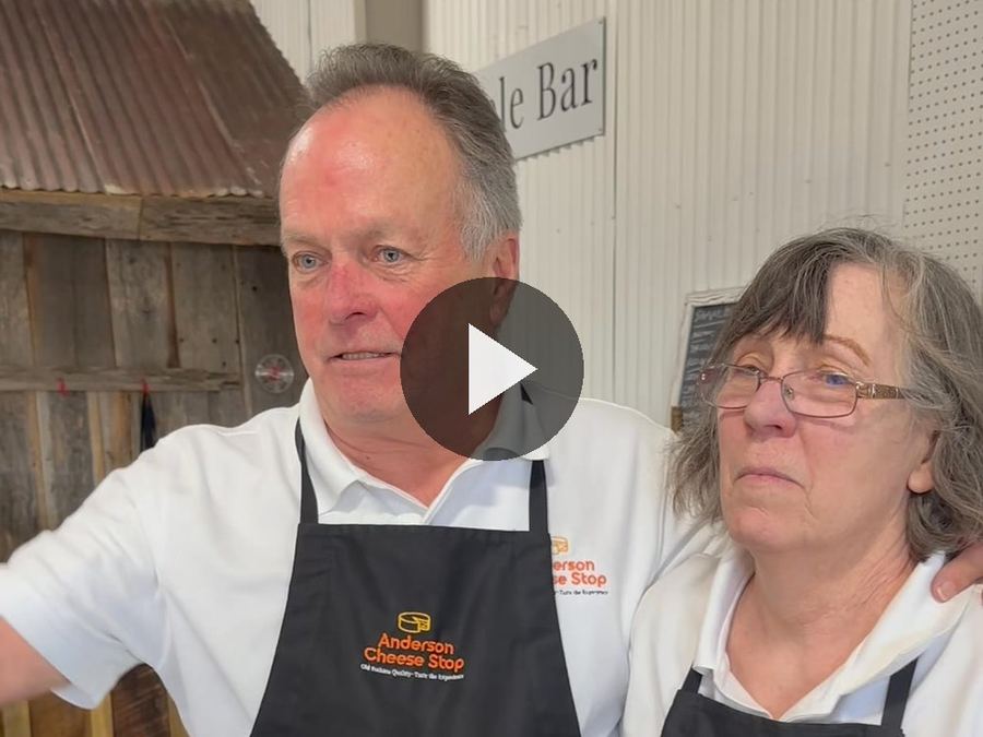 BVCTV video segment about Anderson Cheese Stop
